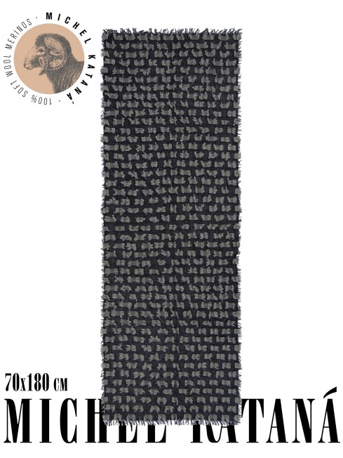 Палантин Унисекс CutT.W100_24DMW-11.2/BL